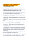 BARSMARTS UPDATED LATEST EXAMS TEST QUESTIONS AND ANSWERS RATED