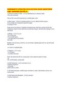 BARSMARTS UPDATED EVALUATION EXAM QUESTIONS AND ANSWERS RATED
