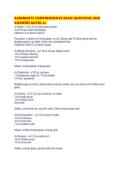 BARSMARTS COMPREHENSIVE EXAM QUESTIONS AND ANSWERS RATED