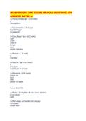 MIXED DRINKS CORE EXAMS MANUAL QUESTIONS AND ANSWERS RATED