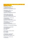 MIXED DRINKS FINAL EXAM ACTUAL QUESTIONS AND ANSWERS RATED