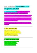 Pharm Exam 2 Test Bank EXAM STUDY GUIDE 2026&sol;2027 ACCURATE QUESTIONS WITH CORRECT DETAILED ANSWERS &vert;&vert; NEWEST VERSION