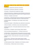 CPEN FINAL EXAM ACTUAL QUESTIONS AND ANSWERS RATED