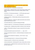 CPEN COMPREHENSIVE EXAM UPDATED QUESTIONS AND ANSWERS RATED