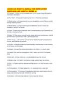 LASER HAIR REMOVAL EVALUATION EXAM LATEST QUESTIONS AND ANSWERS RATED