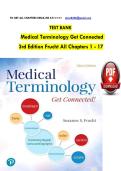 Medical Terminology&colon; Get Connected&excl;&comma; 3rd Edition &ndash; Test Bank&NewLine;&NewLine;
