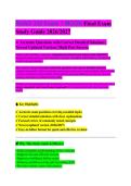 BUAD 332 Exam 1 MOON EXAM STUDY GUIDE 2026&sol;2027 Accurate Questions with Correct Detailed Answers &vert;&vert; Newest Version