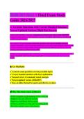 BUSI 301 Quiz 1 EXAM STUDY GUIDE 2026&sol;2027 Accurate Questions with Correct Detailed Answers &vert;&vert; Newest Version