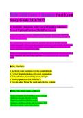 BUSI 3250 Exam 1 Quizzes EXAM STUDY GUIDE 2026&sol;2027 Accurate Questions with Correct Detailed Answers &vert;&vert; Newest Version