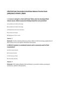 LPN&sol;LVN Fluid&comma; Electrolyte & Acid-Base Balance Practice Exam&NewLine;&lpar;2026&sol;2027&rpar; UPDATE &vert;SBON