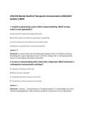LPN&sol;LVN Mental Health & Therapeutic Communication &lpar;2026&sol;2027&NewLine;Update&rpar; &vert;SBON