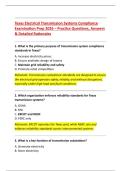 Texas Electrical Transmission Systems Compliance &NewLine;Examination Prep 2026 &ndash; Practice Questions&comma; Answers &NewLine;& Detailed Rationales 
