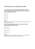 LPN&sol;LVN Study Guide Exam 4 &lpar;2026&sol;2027 Update&rpar; &vert;SBON
