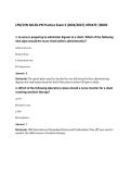 LPN&sol;LVN NCLEX-PN Practice Exam 3 &lpar;2026&sol;2027&rpar; UPDATE &vert;SBON