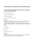 LPN&sol;LVN Module Exam 2 &lpar;NCLEX-PN&rpar; - Week 6 2026 UPDATE &vert;SBON