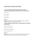 LPN&sol;LVN Week 12 Quiz 2026 UPDATE &vert;SBON