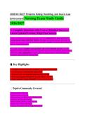 Practice Questions CNA State Exam EXAM STUDY GUIDE 2026&sol;2027 Accurate Questions with Correct Detailed Answers &vert;&vert; Newest Version