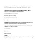 LPN&sol;LVN Week 8 NCLEX-PN Practice Quiz 2026 UPDATE &vert;SBON