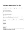 LPN&sol;LVN Exam Bundle PACK 2026&sol;2027 UPDATED &vert;Q&A with Rationales &vert;SBON