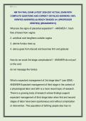 NM 704 FINAL EXAM LATEST 2026-2027 ACTUAL EXAM WITH &NewLine;COMPLETE QUESTIONS AND CORRECT DETAILED ANSWERS &lpar;100&percnt; &NewLine;VERIFIED ANSWERS&rpar; &vert;ALREADY GRADED A&plus;&vert; &vert;&vert;PROFESSOR &NewLine;VERIFIED&vert;&vert; &vert;&vert;BRANDNEW&excl;&excl;&excl;&vert;&vert;
