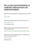 IPPS A DL FINAL EXAM HR PROFESSIONAL 68&NewLine;COMPETENCY REVIEW 2026 MOCK TEST&NewLine;COMPLETE KEY INSIGHTS
