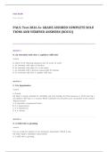 PALS written EXAM A&plus; GRADE ASSURED COMPLETE SOLUTIONS AND VERIFIED ANSWERS LATEST UPDATE&excl;&excl;&excl;&excl;