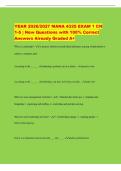 YEAR 2026&sol;2027 MANA 4325 EXAM 1 CH&NewLine;1-5 &vert; New Questions with 100&percnt; Correct&NewLine;Answers Already Graded A&plus;