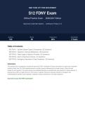 S12 FDNY Exam Actual Exam 2026&sol;2027 &vert; Complete Exam-Style Questions &vert; 100&percnt; Verified &ndash; Detailed Rationales &ndash; Pass Guaranteed &ndash; A&plus; Graded&NewLine;&NewLine;