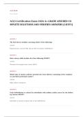 ACLS pre EXAM A&plus; GRADE ASSURED COMPLETE SOLUTIONS AND VERIFIED ANSWERS LATEST UPDATE&excl;&excl;&excl;&excl;