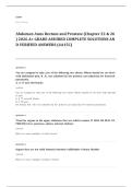 Shadow Health EXAM A&plus; GRADE ASSURED COMPLETE SOLUTIONS AND VERIFIED ANSWERS LATEST UPDATE&excl;&excl;&excl;&excl;