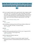 ISFM FSVO ACTUAL EXAM PAPER 2026&NewLine;QUESTIONS WITH ANSWERS GRADED&NewLine;A&plus;&NewLine;