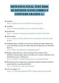 ISFM FSVO FINAL TEST 2026&NewLine;QUESTIONS WITH CORRECT&NewLine;ANSWERS GRADED A&plus;&NewLine;