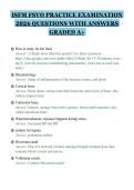ISFM FSVO PRACTICE EXAMINATION&NewLine;2026 QUESTIONS WITH ANSWERS&NewLine;GRADED A&plus;&NewLine;