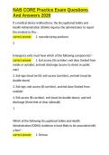 NAB CORE Practice Exam Questions And Answers 2026&period;docx&NewLine;&NewLine;