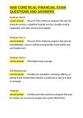 NAB CORE RCAL-FINANCIAL EXAM QUESTIONS AND ANSWERS&period;docx&NewLine;&NewLine;