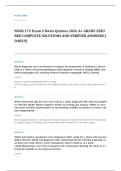Davis QA NCLEX RN review EXAM A&plus; GRADE ASSURED COMPLETE SOLUTIONS AND VERIFIED ANSWERS LATEST UPDATE&excl;&excl;&excl;&excl;