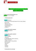NSG 121 Health Assessment - Herzing  NSG 121 Exam 3   questions with complete solution with correct answers 