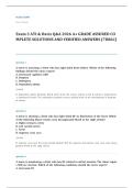 Davis QA NCLEX RN review EXAM A&plus; GRADE ASSURED COMPLETE SOLUTIONS AND VERIFIED ANSWERS LATEST UPDATE&excl;&excl;&excl;&excl;