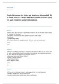 Davis QA NCLEX RN review EXAM A&plus; GRADE ASSURED COMPLETE SOLUTIONS AND VERIFIED ANSWERS LATEST UPDATE&excl;&excl;&excl;&excl;