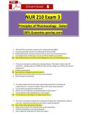 NUR 210 Exams 1-4 & Exam Study Guide 1-4 &lpar;2026 &sol; 2027&rpar; Questions and Verified Answers&comma; 100&percnt; Guaranteed Pass &vert;&vert;Complete A&plus; Guide