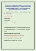 PNP EXAM LATEST 2026-2027 ACTUAL EXAM WITH COMPLETE &NewLine;QUESTIONS AND CORRECT DETAILED ANSWERS &lpar;100&percnt; VERIFIED &NewLine;ANSWERS&rpar; &vert;ALREADY GRADED A&plus;&vert; &vert;&vert;PROFESSOR VERIFIED&vert;&vert; &NewLine;&vert;&vert;BRANDNEW&excl;&excl;&excl;&vert;&vert; &lpar;ATHABASCA UNIVERSITY&rpar; 