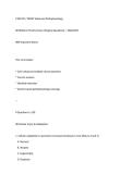 NR 507 &sol; NR507 Advanced Pathophysiology