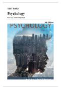 Test Bank &mdash; Psychology&comma; 8th Edition &lpar;Gray & Bjorklund&comma; 2018&rpar;&comma; Chapters 1-16 &vert; All Chapters Covered