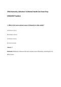 STNA Dementia&comma; Alzheimer&rsquo;s & Mental Health Care Exam Prep&NewLine;&lpar;2026&sol;2027 Update&rpar;