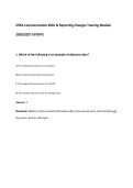 STNA Communication Skills & Reporting Changes Training Module&NewLine;2026&sol;2027 UPDATE