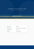 MNO2602 Assignment 4 2026 Semester 1 Due June 2026&vert;Quality Management and Techniques&vert;