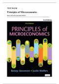 Test Bank &mdash; Principles of Microeconomics&comma; 3rd Edition &lpar;Stevenson & Wolfers&comma; 2026&rpar;&comma; Chapters 1-20 &vert; All Chapters Covered