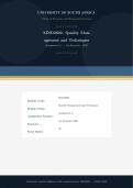 MNO2602 Assignment 4 Semester 1 Due June 2026 &vert;Quality Management and Techniques&vert;