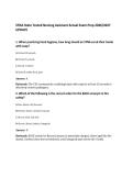STNA State Tested Nursing Assistant Actual Exam Prep 2026&sol;2027&NewLine;UPDATE
