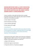 NUR 280 COMP REVIEW COMP1&comma;2&comma;3 LATEST UPDATED 2026-2027 ACTUAL FINAL EXAM WITH COMPLETE 100 DETAILED AND CERTIFIED QUESTIONS AND 100&percnt; CORRECT VERIFIED ANSWERS ALREADY A&plus; GRADED BRAND NEW&excl;&excl;&excl;